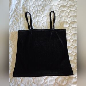 CRUSHED VELVET VINTAGE 90s Y2k Cami Slip Cropped Whimsigoth Witchy Tank Romantic